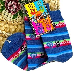 New Vintage Y2K Mudd Socks Women’s Shoe Size 9-11 Retro Vintage Mudd